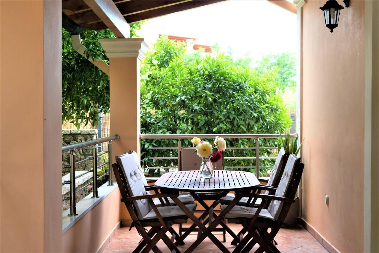 La Bella Vita - Luxury Holiday House Close To Corfu Town Potamos  ภายนอก รูปภาพ
