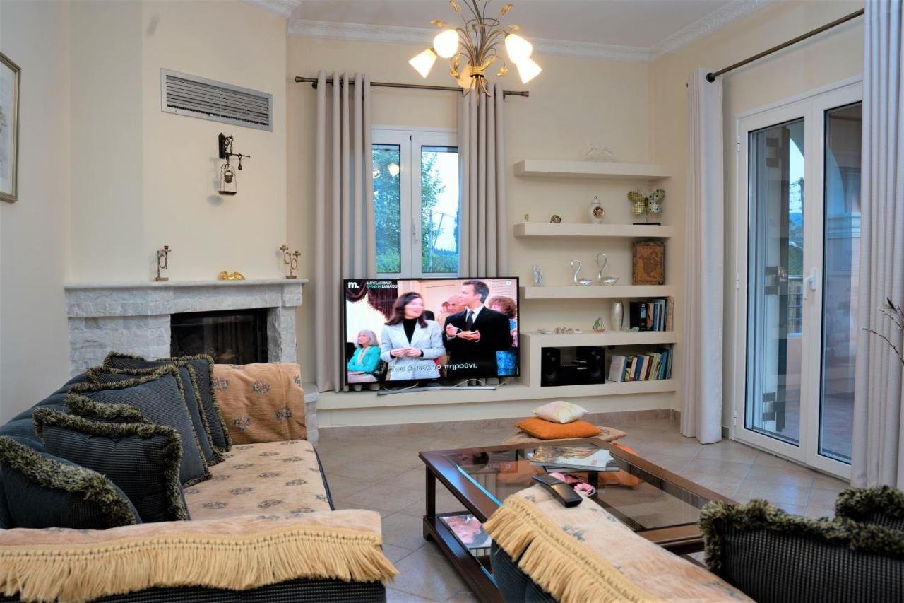 La Bella Vita - Luxury Holiday House Close To Corfu Town Potamos  ภายนอก รูปภาพ