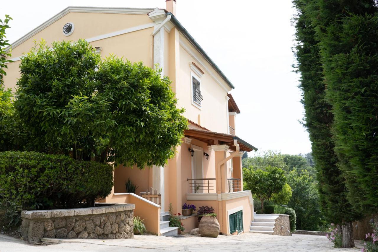 La Bella Vita - Luxury Holiday House Close To Corfu Town Potamos  ภายนอก รูปภาพ