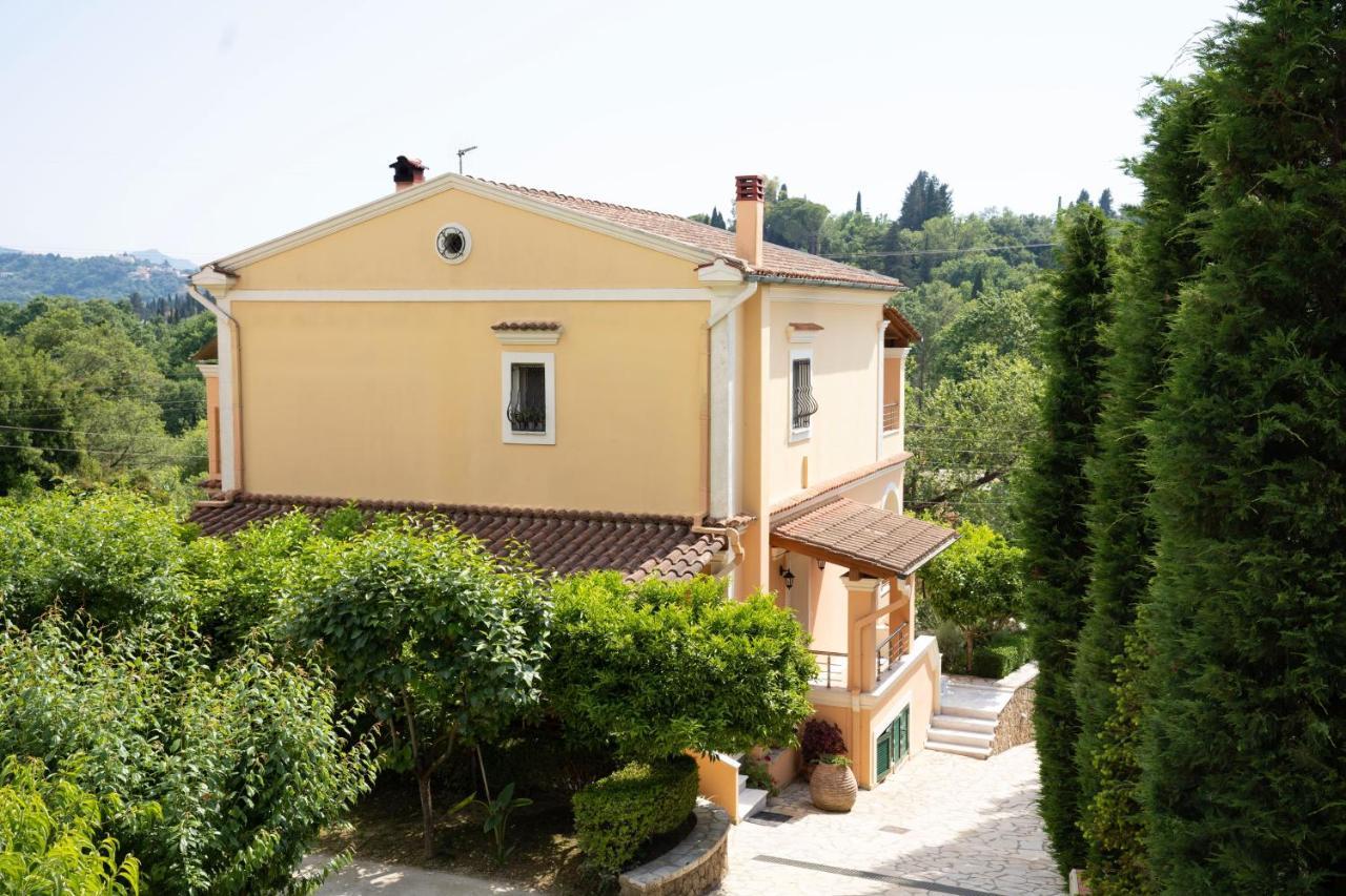 La Bella Vita - Luxury Holiday House Close To Corfu Town Potamos  ภายนอก รูปภาพ