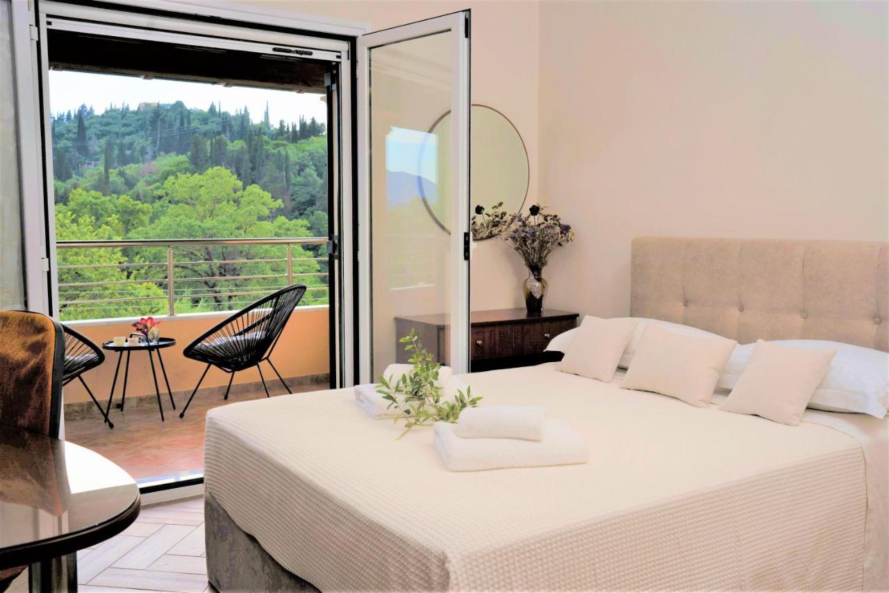 La Bella Vita - Luxury Holiday House Close To Corfu Town Potamos  ภายนอก รูปภาพ