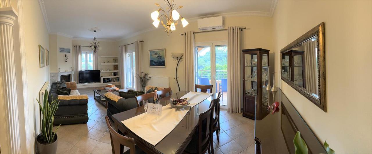La Bella Vita - Luxury Holiday House Close To Corfu Town Potamos  ภายนอก รูปภาพ