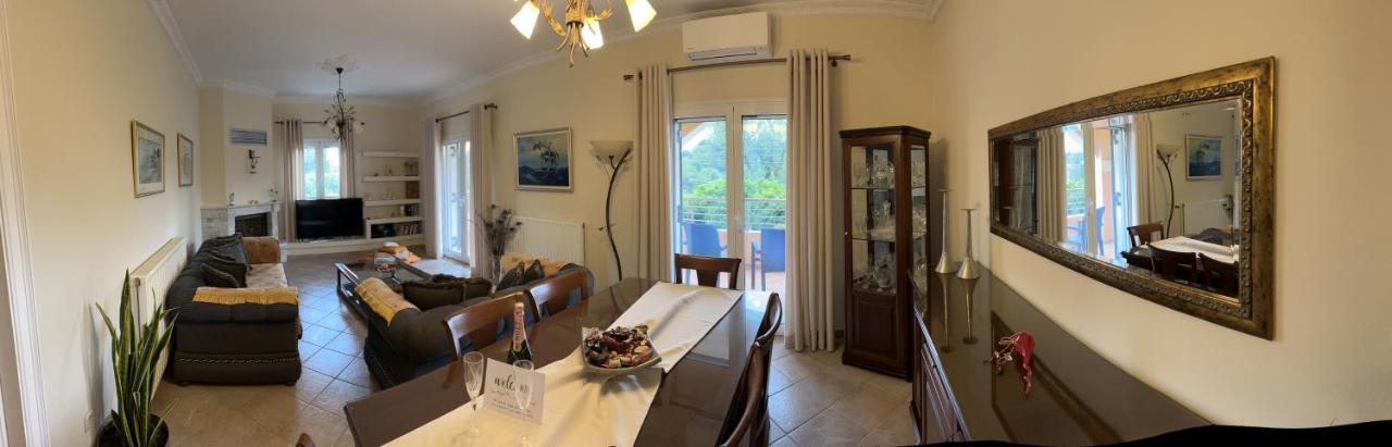 La Bella Vita - Luxury Holiday House Close To Corfu Town Potamos  ภายนอก รูปภาพ