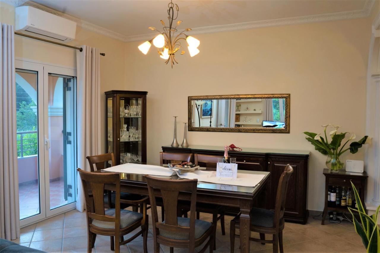 La Bella Vita - Luxury Holiday House Close To Corfu Town Potamos  ภายนอก รูปภาพ