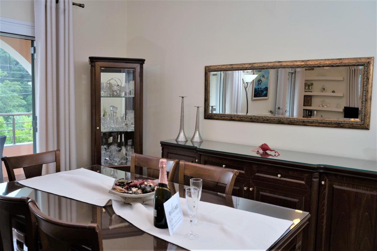 La Bella Vita - Luxury Holiday House Close To Corfu Town Potamos  ภายนอก รูปภาพ